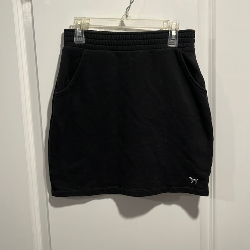 Victoria’s secret pink black mini skirt